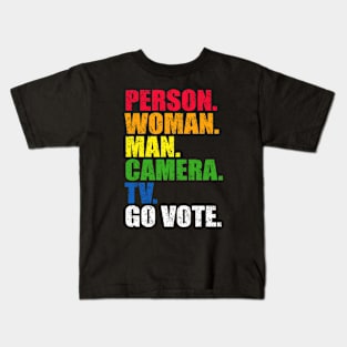 Person Woman Man Camera Tv Kids T-Shirt